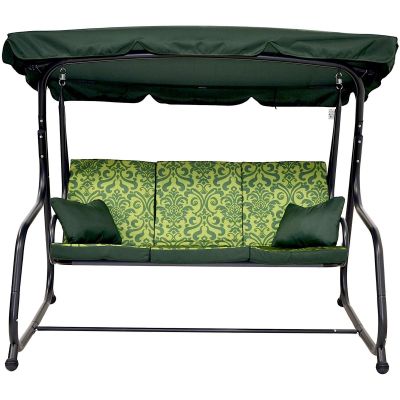 8. 3-SEAT GARDEN SWING LENA WITH MOSQUITO NET