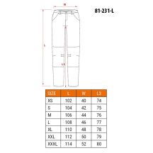 NEO tools protective trousers 81-231-L
