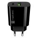 10. NATEC RIBERA WALL CHARGER 1X USB-A + 1X USB-