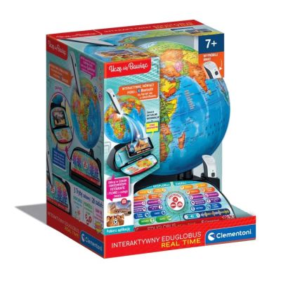 6. Clementoni Set - Interactive Eduglobus Real Time