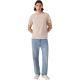 5. Champion SS Tee Beige Men's T-Shirt 222992 ES084