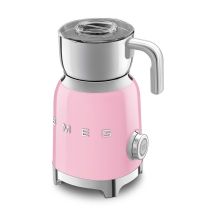 Smeg MFF11PKEU Milk Cream Coffee Machine 50's Cadillac Style Pink