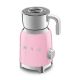 Smeg MFF11PKEU Milk Cream Coffee Machine 50's Cadillac Style Pink