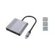 Conceptronic DONN13G Docking Station Wired USB 3.2 Gen 1 (3.1 Gen 1) Type-C Gray