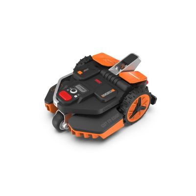 8. WORX Landroid Vision L1600 Robot Lawn Mower Battery Black, Orange, Red, Silver
