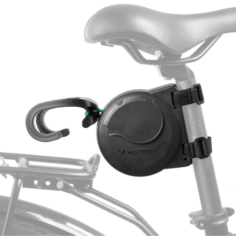 3. Wozinsky WLH-K2 tow rope for children's bike 2.6 m self-retracting - black
