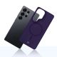 5. 3mk Smoke MagCase for Samsung Galaxy S25 Ultra - Purple-Translucent