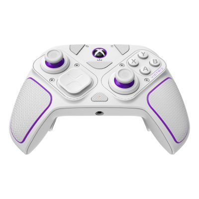 2. PDP 052-002-WH Game Controller Purple, White RF/USB Gamepad Analog/Digital PC, PlayStation 4, PlayStation 5