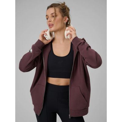 Women's Zip-Up Hoodie 4F 4FRAW25TSWSF2778-82S