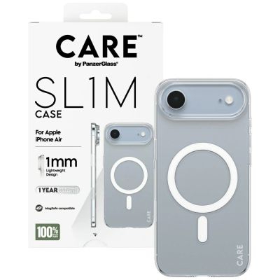 4. CARE by PanzerGlass SL1M MagSafe Case for iPhone Air - Transparent