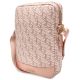 2. Guess Bag GUTB10HGCFSEP 10" pink/pink GCube Stripe Tablet Bag