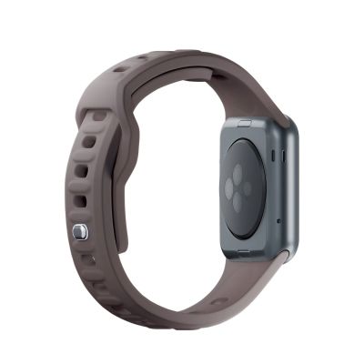 26. 3mk Silicone Watch Strap for Apple Watch 42 / 44 / 45 / 49 mm - brown