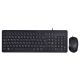 2. HP 150 Wired Mouse and Keyboard Set, Wired Black 240J7AA