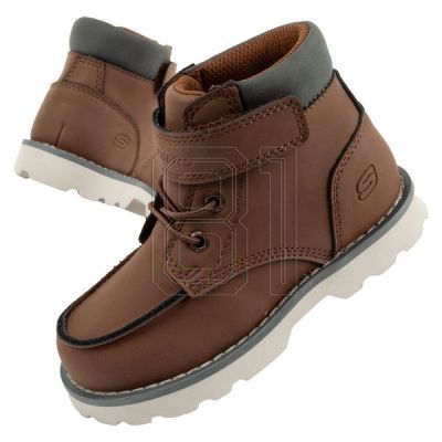 11. Skechers Jr 405672N/BRN shoes