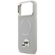 6. Karl Lagerfeld Karl & Choupette Pins MagSafe Case for iPhone 17 Pro - Gray