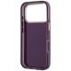 7. Guess IML 4G Script Metal case for iPhone 17 Pro / 18 Pro - burgundy