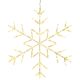 2. DECORATIVE HANGING SNOWFLAKE 120 LED WARM WHITE