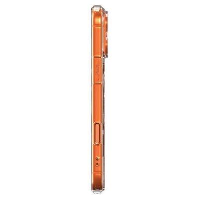 5. Spigen Thin Fit MagSafe Case for iPhone 17 Pro - Transparent Orange