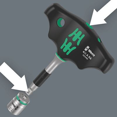 9. T-handle screwdriver, 400 series, 1/4''*45MM