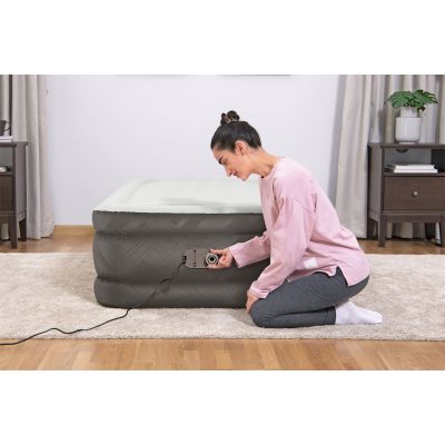 26. Bestway 69048 / 23 Air Mattress Single Mattress Gray, White Unisex