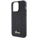 6. Guess Disco Metal Script case for iPhone 15 Pro Max - black