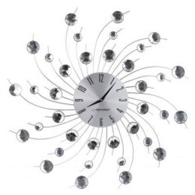 Esperanza Geneva EHC004 wall clock (silver)