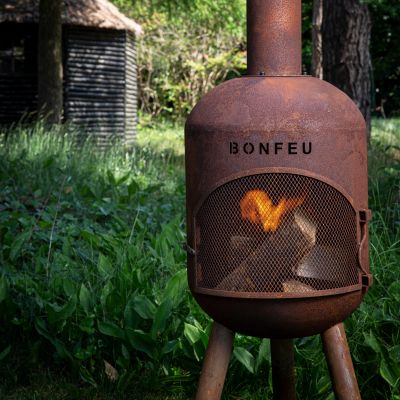 4. Bonfeu Bonsolo garden fireplace rusty 3401R