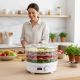 18. Esperanza DÉLICATESSE EKD003 mushroom, vegetable and fruit dehydrator (250W; white)