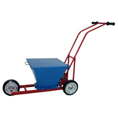 2. Chalk line drawing trolley