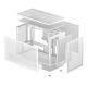 5. DeepCool CH260 WH Case (R-CH260-WHNGM0-G-1)