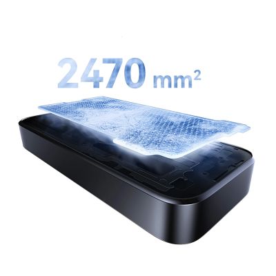 16. Baseus EnerCore CR11 20000mAh 100W Power Bank with Retractable USB-C Cable - Black