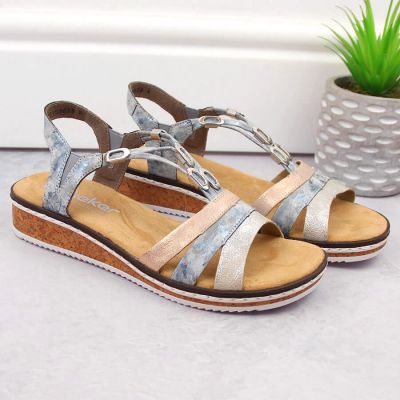 13. Comfortable Rieker W RKR664 sandals
