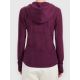 2. Women's fleece with a hood, zip-up, 4F 4FWAW26TFLEF478-60S