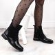 11. Filippo W PAW476 black patent leather insulated ankle boots