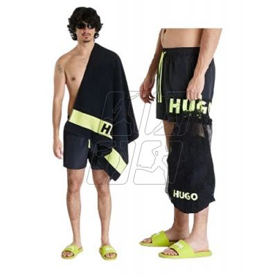 6. Hugo Cruise M 50515502-001 Swimsuit Shorts + Towel Set