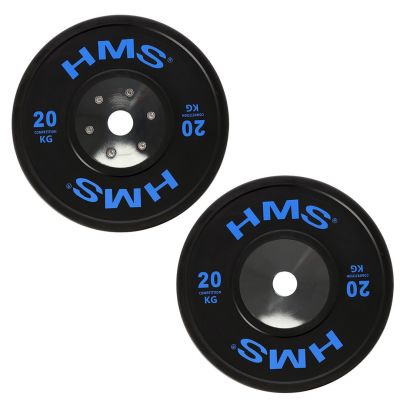 10. BTBR Set Olympic Bumper Plates - 2x (10kg, 15kg, 20kg, 25kg) HMS BTBR SET