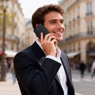 6. Tech-Protect Smart View Case for Samsung Galaxy A37 5G - Black