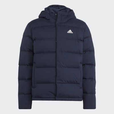 7. Adidas Helionic Hooded Down Jacket M HG8750