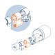 2. Netatmo NDL-E45 45mm Lock Extension Kit
