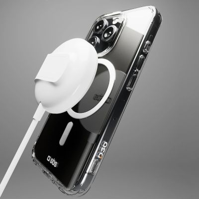 10. SBS Extreme Mag D3O MagSafe Case for iPhone 16 Pro - Transparent
