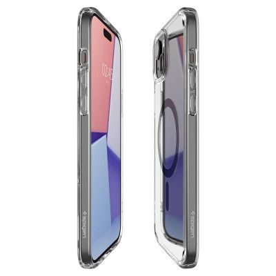 13. Spigen Ultra Hybrid Mag Case with MagSafe for iPhone 15 Plus - Black