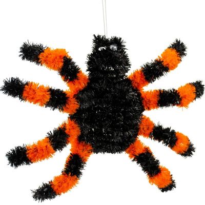 7. HALLOWEEN SPIDER DECORATIVE FIGURINE ORANGE