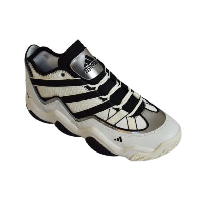 3. Adidas Top Ten 2010 Men's Basketball Shoes White Black - HR0099