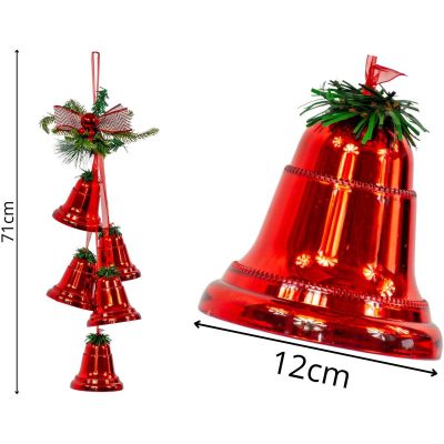 4. DECORATIVE BELL HANGING, 71 CM LONG