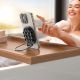 7. Joyroom JR-ZS418 Smartphone Holder with Stand and Suction Cups with MagSafe - Black