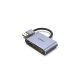 UNITEK V1304A Cable Adapter 0.15m USB Type-A HDMI + VGA (D-Sub) Gray