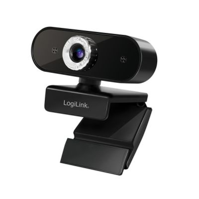 2. LogiLink UA0371 Webcam 3 MP 1920 x 1080 px USB 2.0 Black, Silver