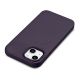 11. iCarer Case Leather Cover Case for iPhone 14 Dark Purple (WMI14220705-DP) (MagSafe Compatible)