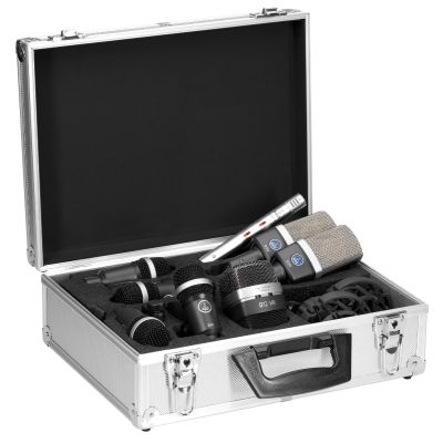 AKG DRUMSET PREMIUM - Drum set of instrument microphones
