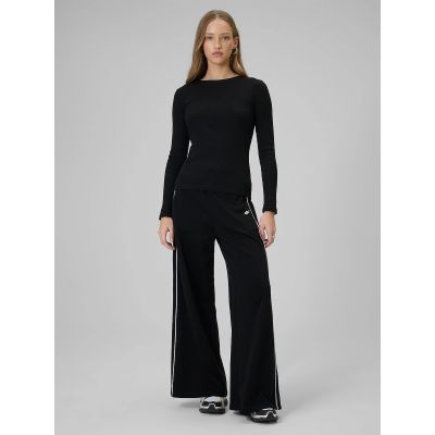 8. Women's long sleeve slim ribbed knit 4F 4FRAW25TLONF656-20S